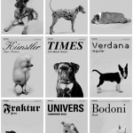 Собаки и шрифты