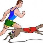 Собаки против людей на Олимпийских играх